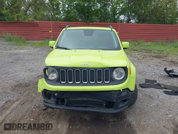 2018 Jeep Renegade Latitude with VIN ZACCJBBB9JPH66373, listed as a IAAI auction lot 42333207 with 179,115 mi miles and . Bid and sale history available at DreamBid. Image 13.