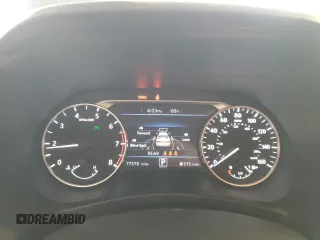 2021 Nissan Sentra SV with VIN 3N1AB8CV4MY255060, listed as a Copart auction lot 56743025 with 77,570 mi miles and Salvage title. Bid and sale history available at DreamBid. Image 9.