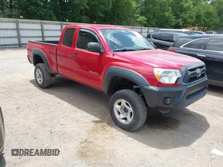2013 Toyota Tacoma with VIN 5TFUU4EN4DX065965, listed as a IAAI auction lot 42468686 with 215,788 mi miles and . Bid and sale history available at DreamBid. Image 1.