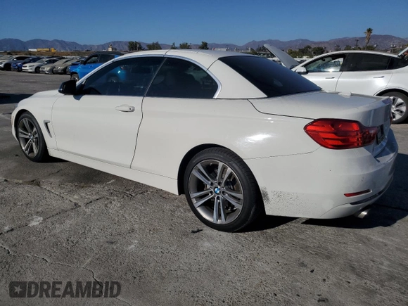 2014 BMW 4 Series 428i z VIN WBA3V7C58EJ873394, wystawiony jako Copart lot #75281204 z przebiegiem 71 561 mil mil oraz Szkoda całkowita • Salvage title. Historia ofert i sprzedaży dostępna na DreamBid. Obrazek 2.