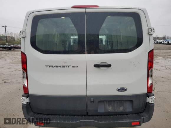 2017 Ford Transit with VIN 1FTYE1ZMXHKA66443, listed as a Copart auction lot 51742845 with 90,808 mi miles and Salvage title. Bid and sale history available at DreamBid. Image 6.