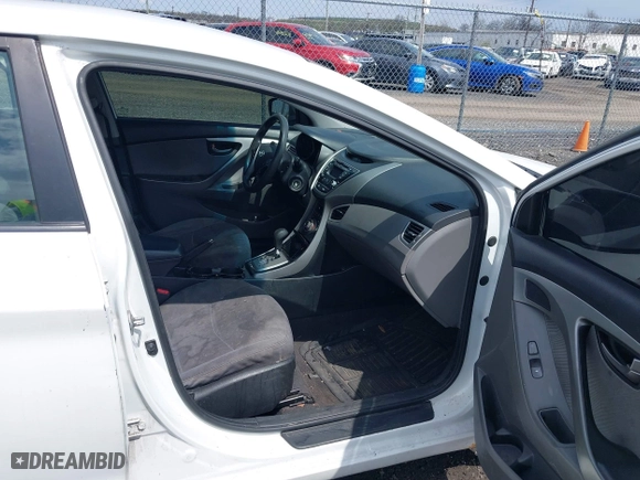 2013 Hyundai Elantra GLS with VIN 5NPDH4AE7DH453651, listed as a IAAI auction lot 42046462 with 204,244 mi miles. Bid and sale history available at carsss.com. Image 5.