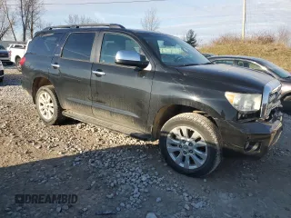 2010 Toyota Sequoia Platinum with VIN 5TDDY5G18AS030898, listed as a Copart auction lot 49140505 with 223,423 mi miles and Clean Title. Bid and sale history available at carsss.com. Image 4.
