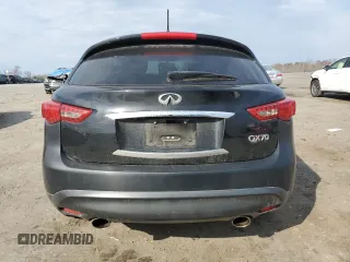 2017 Infiniti QX70 z VIN JN8CS1MU8HM142969, wystawiony jako Copart lot #50949945 z przebiegiem 99 664 mil mil oraz Szkoda całkowita • Salvage title. Historia ofert i sprzedaży dostępna na DreamBid. Obrazek 6.
