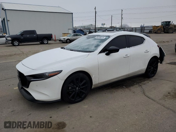 2021 Mazda 3 Premium Plus z VIN JM1BPBNY0M1326508, wystawiony jako Copart lot #83236614 z przebiegiem 66 686 mil mil oraz Szkoda całkowita • Salvage title. Historia ofert i sprzedaży dostępna na DreamBid. Obrazek 1.