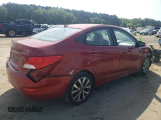 2017 Hyundai Accent SE with VIN KMHCT4AE0HU358480, listed as a Copart auction lot 49558293 with 96,561 mi miles. Bid and sale history available at carsss.com. Image 3.
