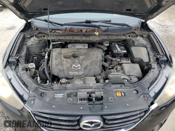 2016 Mazda CX-5 Sport with VIN JM3KE2BE7G0690233, listed as a Copart auction lot 80093354 with 117,234 mi miles and Salvage Title. Bid and sale history available at carsss.com. Image 12.