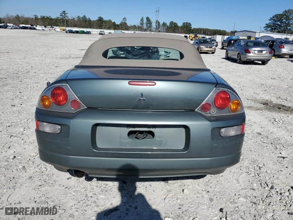 2004 Mitsubishi Eclipse GT with VIN 4A3AE55H44E060533, listed as a Copart auction lot 49311595 with 162,021 mi miles and Salvage Title. Bid and sale history available at carsss.com. Image 6.