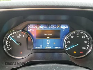 2023 Ford F-150 XL with VIN 1FTEX1EPXPKE88370, listed as a Copart auction lot 57719225 with 31,440 mi miles and Salvage title. Bid and sale history available at DreamBid. Image 9.