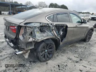 2017 BMW X6 xDrive35i with VIN 5UXKU2C36H0U29054, listed as a Copart auction lot 72765242 with 50,316 mi miles. Bid and sale history available at carsss.com. Image 3.
