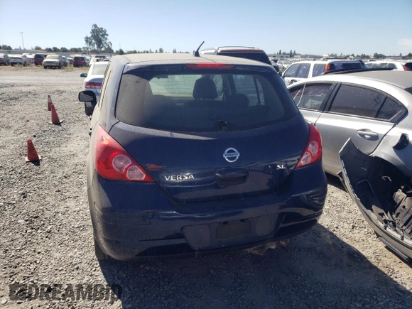 2009 Nissan Versa 1.8 S with VIN 3N1BC13E99L381282, listed as a Copart auction lot 69970383 with 0 mi miles and Non Repairable. Bid and sale history available at carsss.com. Image 6.