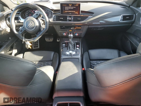 2017 Audi RS 7 Prestige z VIN WUAWAAFC1HN903273, wystawiony jako Copart lot #88136355 z przebiegiem 61 447 mil mil oraz Szkoda całkowita • Salvage title. Historia ofert i sprzedaży dostępna na DreamBid. Obrazek 8.