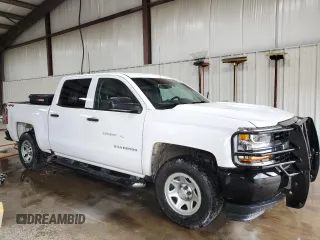 2018 Chevrolet Silverado 1500 Work Truck with VIN 3GCUKNEC8JG360528, listed as a Copart auction lot 52757535 with 106,879 mi miles and Clean Title. Bid and sale history available at carsss.com. Image 4.