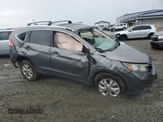 2012 Honda CR-V EX-L with VIN JHLRM4H77CC023270, listed as a Copart auction lot 47892455 with 0 mi miles and Salvage Title. Bid and sale history available at carsss.com. Image 4.