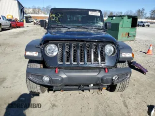 2021 Jeep Gladiator Rubicon with VIN 1C6JJTBG0ML507537, listed as a Copart auction lot 74213254 with 41,445 mi miles and Salvage title. Bid and sale history available at DreamBid. Image 5.