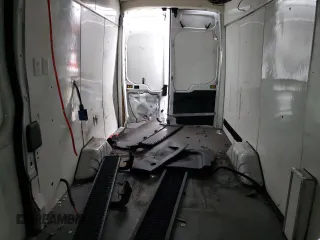 2022 Ford Transit Cargo with VIN 1FTBW3X89NKA31604, listed as a Copart auction lot 43710745 with 52,329 mi miles and Salvage title. Bid and sale history available at DreamBid. Image 10.
