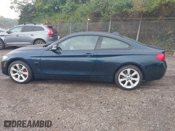 2014 BMW 4 Series 435i xDrive with VIN WBA3R5C58EK188668, listed as a IAAI auction lot 39946954 with 89,513 mi miles and . Bid and sale history available at DreamBid. Image 15.