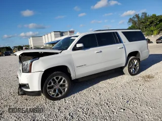 2017 GMC Yukon XL SLT z VIN 1GKS1GKC9HR237068, wystawiony jako Copart lot #60226765 z przebiegiem 73 925 mil mil oraz Szkoda całkowita • Salvage title. Historia ofert i sprzedaży dostępna na DreamBid. Obrazek 1.