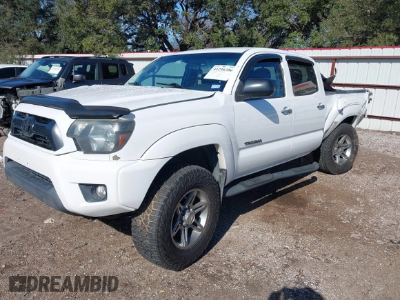 2013 Toyota Tacoma PreRunner with VIN 3TMKU4HN8DM038566, listed as a IAAI auction lot 41296386 with 153,240 mi miles and . Bid and sale history available at DreamBid. Image 2.