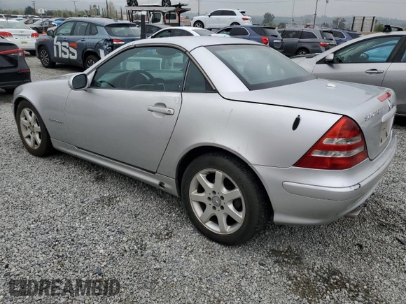 2002 Mercedes-Benz SLK-Class 2.3L Kompressor with VIN WDBKK49F92F241765, listed as a Copart auction lot 50774655 with 141,371 mi miles and Clean Title. Bid and sale history available at carsss.com. Image 2.