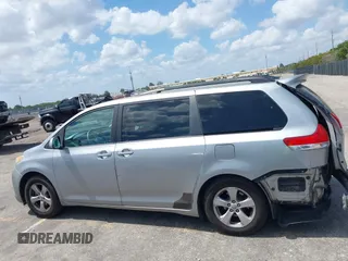 2013 Toyota Sienna LE AAS with VIN 5TDKK3DC4DS399295, listed as a IAAI auction lot 42173970 with 128,350 mi miles and . Bid and sale history available at DreamBid. Image 14.