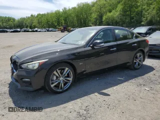 2017 Infiniti Q50 Signature Edition z VIN JN1EV7AR0HM832622, wystawiony jako Copart lot #56007005 z przebiegiem 71 541 mil mil oraz Szkoda całkowita • Salvage title. Historia ofert i sprzedaży dostępna na DreamBid. Obrazek 1.