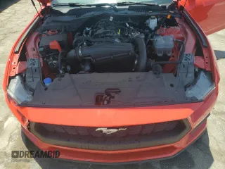 2024 Ford Mustang EcoBoost with VIN 1FA6P8TH5R5133459, listed as a Copart auction lot 61395845 with 27,489 mi miles and Salvage title. Bid and sale history available at DreamBid. Image 11.