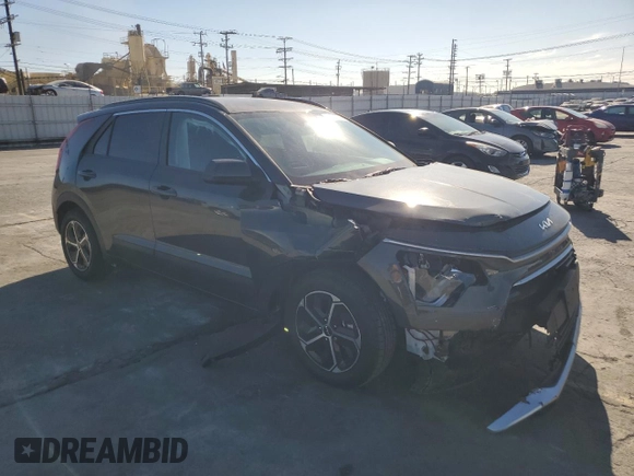 2024 Kia Niro LX with VIN KNDCP3LE9R5121952, listed as a Copart auction lot 82914694 with 51,427 mi miles and Salvage Title. Bid and sale history available at carsss.com. Image 4.