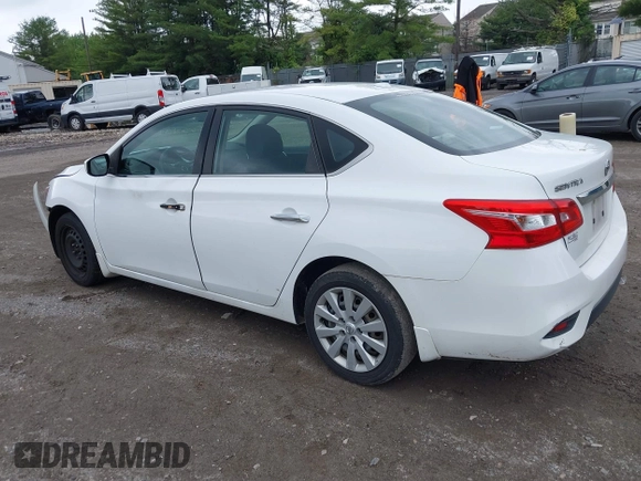 2017 Nissan Sentra S z VIN 3N1AB7AP7HY409457, wystawiony jako IAAI lot #42388313 z przebiegiem 126 553 mil mil oraz . Historia ofert i sprzedaży dostępna na DreamBid. Obrazek 3.