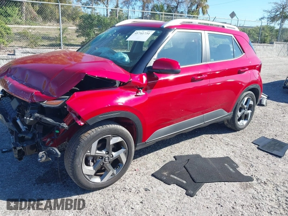 2023 Hyundai Venue SEL with VIN KMHRC8A35PU242819, listed as a IAAI auction lot 41741731 with 9,081 mi miles and . Bid and sale history available at DreamBid. Image 17.