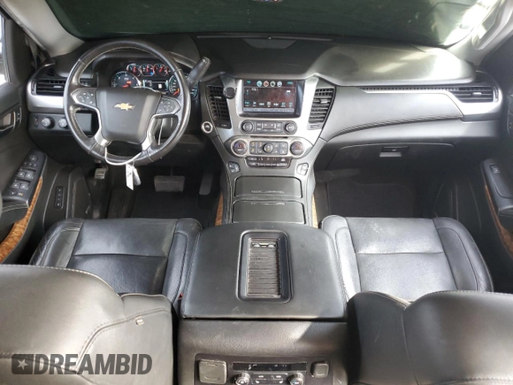 2018 Chevrolet Tahoe Premier with VIN 1GNSKCKC6JR195246, listed as a Copart auction lot 54887165 with 135,973 mi miles and Salvage title. Bid and sale history available at DreamBid. Image 8.