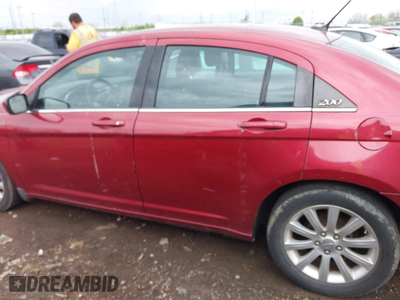 2012 Chrysler 200 Touring with VIN 1C3CCBBB4CN278121, listed as a IAAI auction lot 42079951 with 108,658 mi miles. Bid and sale history available at carsss.com. Image 14.
