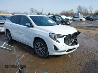 2019 GMC Terrain Denali with VIN 3GKALXEX7KL188553, listed as a IAAI auction lot 41595799 with 42,293 mi miles. Bid and sale history available at carsss.com. Image 1.
