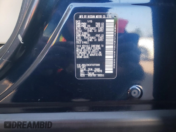 2015 Infiniti QX80 with VIN JN8AZ2NCXF9370986, listed as a Copart auction lot 69823484 with 172,144 mi miles and Salvage Title. Bid and sale history available at carsss.com. Image 13.