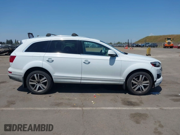 2013 Audi Q7 Premium Plus with VIN WA1LGAFE8DD010690, listed as a IAAI auction lot 42152906 with 152,351 mi miles and . Bid and sale history available at DreamBid. Image 13.