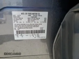 2023 Ford Edge SEL with VIN 2FMPK4J97PBA39606, listed as a Copart auction lot 50685135 with 33,833 mi miles and Salvage Title. Bid and sale history available at carsss.com. Image 15.