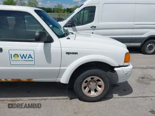 2002 Ford Ranger XL Fleet with VIN 1FTYR44V12PB49923, listed as a IAAI auction lot 42683323 with 116,249 mi miles and . Bid and sale history available at DreamBid. Image 13.