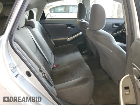 2011 Toyota Prius I with VIN JTDKN3DU0B1465707, listed as a Copart auction lot 55314815 with 208,971 mi miles and Salvage Title. Bid and sale history available at DreamBid. Image 10.