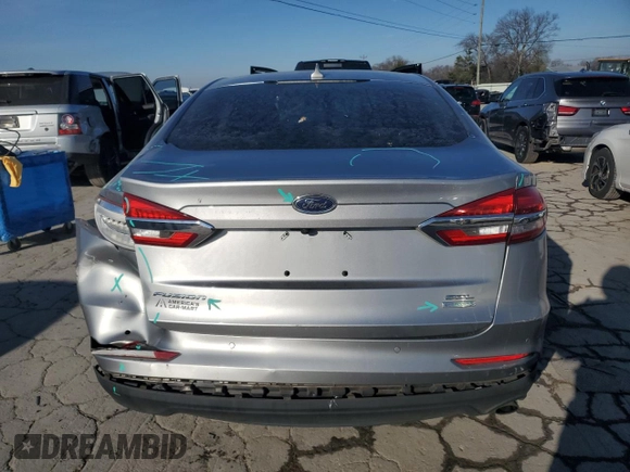 2020 Ford Fusion SEL with VIN 3FA6P0CDXLR207655, listed as a Copart auction lot 87379564 with 134,318 mi miles and Salvage title. Bid and sale history available at DreamBid. Image 6.