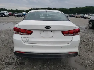 2016 Kia Optima LX with VIN 5XXGT4L30GG051249, listed as a Copart auction lot 55476275 with 40,875 mi miles and Salvage title. Bid and sale history available at DreamBid. Image 6.