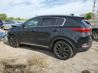 2018 Kia Sportage EX with VIN KNDPN3AC9J7398389, listed as a Copart auction lot 55902125 with 154,786 mi miles and Salvage title. Bid and sale history available at DreamBid. Image 2.