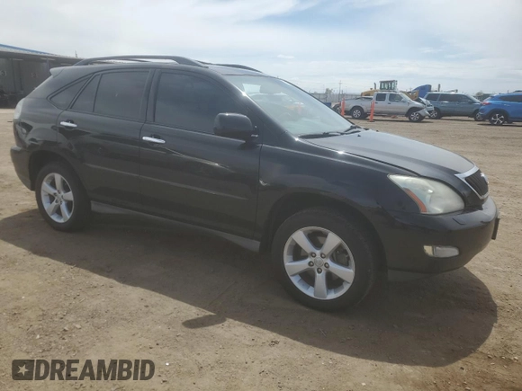 2008 Lexus RX 350 with VIN 2T2HK31UX8C065466, listed as a Copart auction lot 55333655 with Not Provided miles and Salvage Title. Bid and sale history available at DreamBid. Image 4.