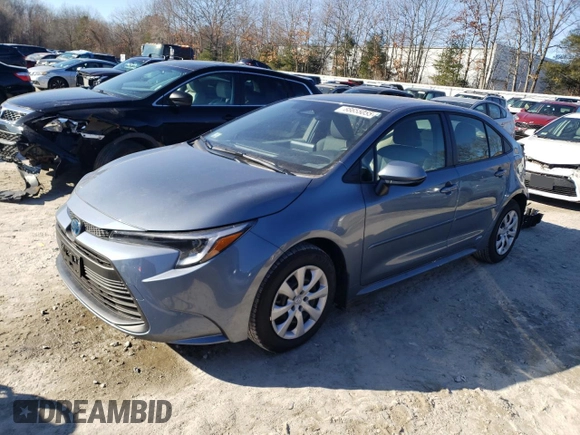 2025 Toyota Corolla Hybrid LE with VIN JTDBDMHE5S3017138, listed as a Copart auction lot 88655055 with 342 mi miles and Salvage Title. Bid and sale history available at carsss.com. Image 1.
