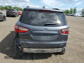 2018 Ford EcoSport SE with VIN MAJ3P1TEXJC248073, listed as a Copart auction lot 58662875 with 58,370 mi miles and Salvage title. Bid and sale history available at DreamBid. Image 6.