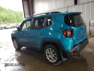 2021 Jeep Renegade Latitude z VIN ZACNJDBB7MPM24975, wystawiony jako Copart lot #61205165 z przebiegiem 63 328 mil mil oraz Szkoda całkowita • Salvage title. Historia ofert i sprzedaży dostępna na DreamBid. Obrazek 2.