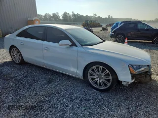 2014 Audi A8 3.0T with VIN WAURGAFD1EN002429, listed as a Copart auction lot 63762475 with 140,884 mi miles and Clean title. Bid and sale history available at DreamBid. Image 4.