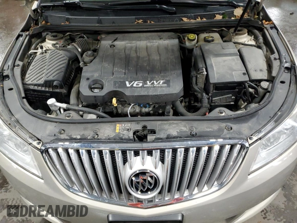2012 Buick LaCrosse Premium 1 with VIN 1G4GD5E38CF118748, listed as a Copart auction lot 57525145 with 114,769 mi miles and Salvage title. Bid and sale history available at DreamBid. Image 11.