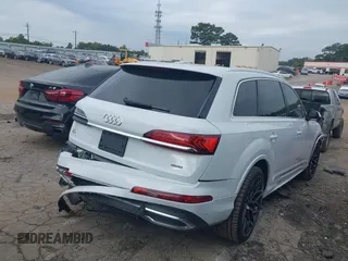 2023 Audi Q7 Premium Plus with VIN WA1LCBF70PD001716, listed as a IAAI auction lot 40373883 with 35,480 mi miles and . Bid and sale history available at DreamBid. Image 4.