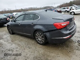 2016 Kia Cadenza Premium with VIN KNALN4D76G5211243, listed as a Copart auction lot 81663394 with 123,177 mi miles and Salvage Title. Bid and sale history available at carsss.com. Image 2.