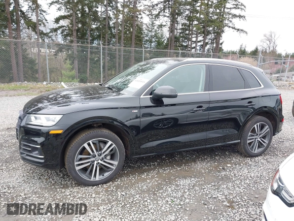 2020 Audi Q5 S line Prestige with VIN WA1F2AFY0L2045966, listed as a IAAI auction lot 41820515 with 60,550 mi miles. Bid and sale history available at carsss.com. Image 14.